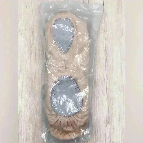 Danzcue Adult Split Leather Sole Ballet Dance Slipper Pink Sz 8.5 M - Picture 10 of 15